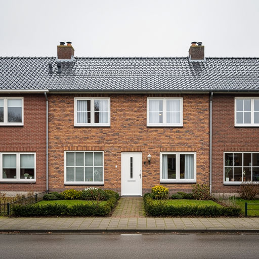 foto van ouderwetse huizen