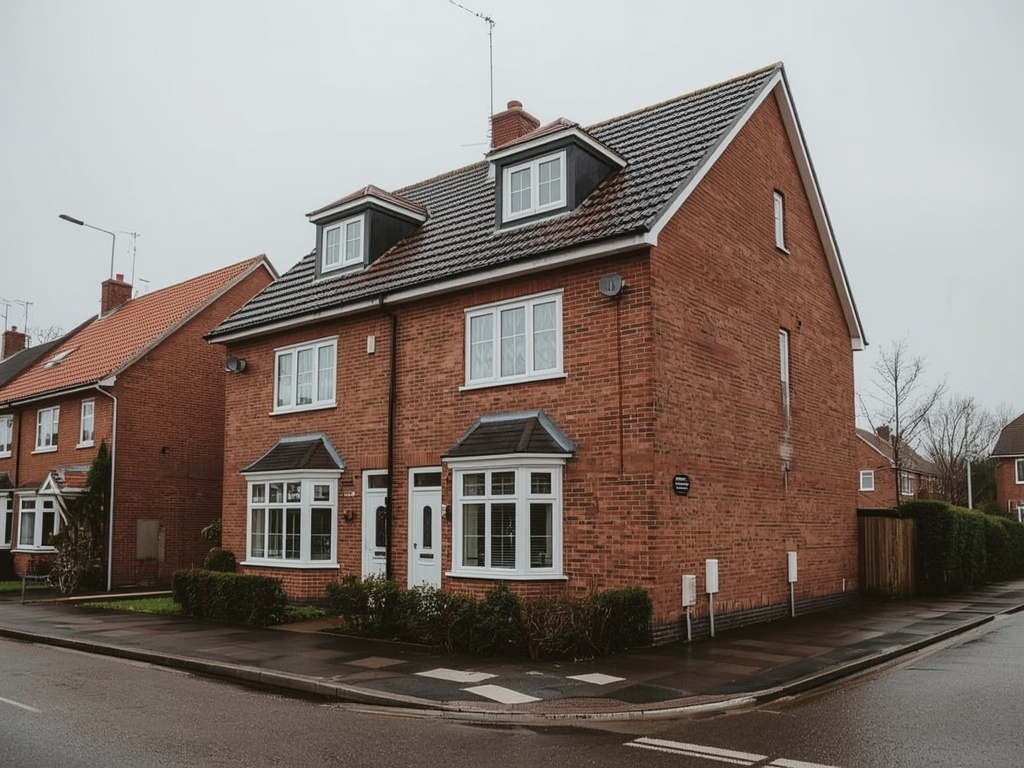 foto van ouderwetse huizen