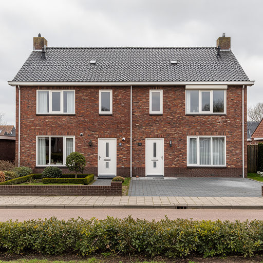 foto van ouderwetse huizen