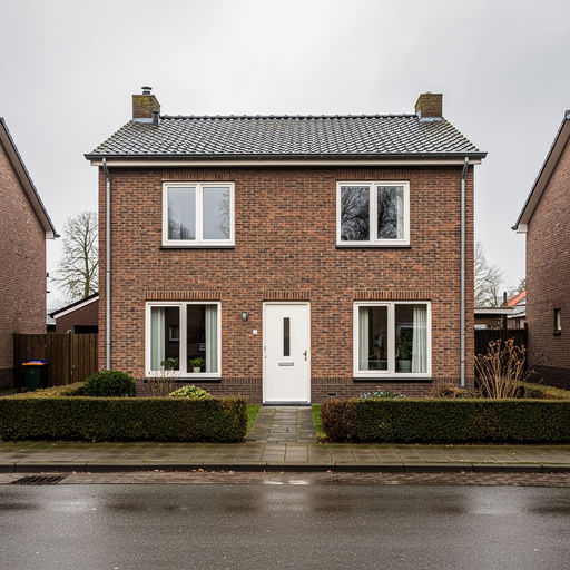 foto van ouderwetse huizen
